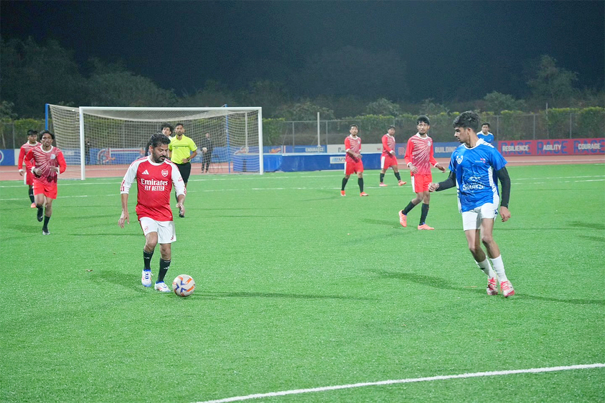 Lionel Messi Football Match : Telangana CM Revanth Reddy Photos8