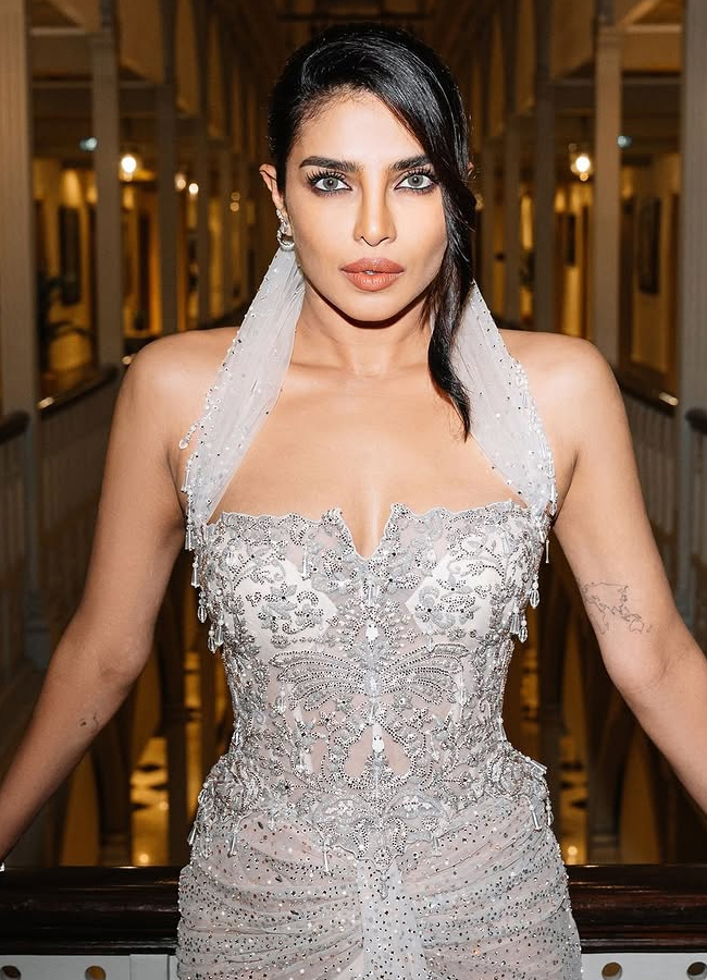 'Varanasi' movie fame Priyanka Chopra's stunning look (Photos)12