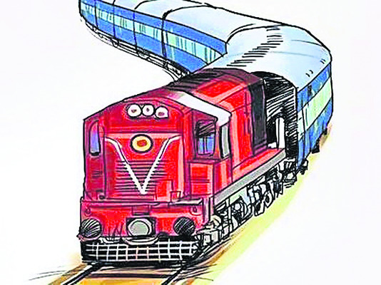 లైన్‌ తప్పిన రైల్వే1