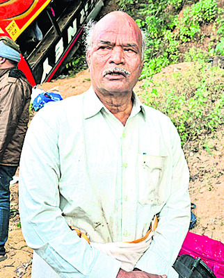 దేవుడి దయతో బయటపడ్డాం 
3