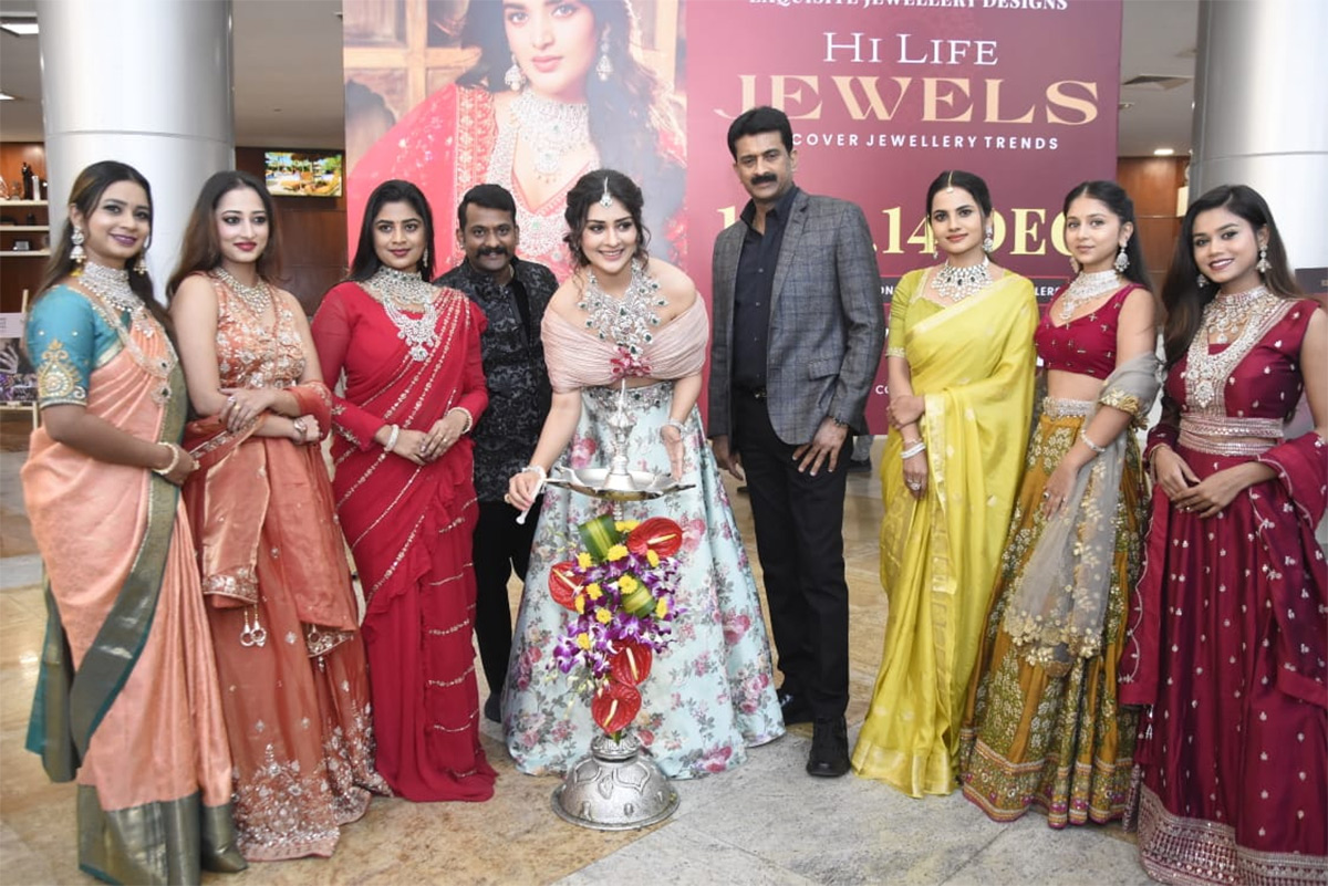 Actress Payal Rajput HiLife Jewels Exhibition Photos11