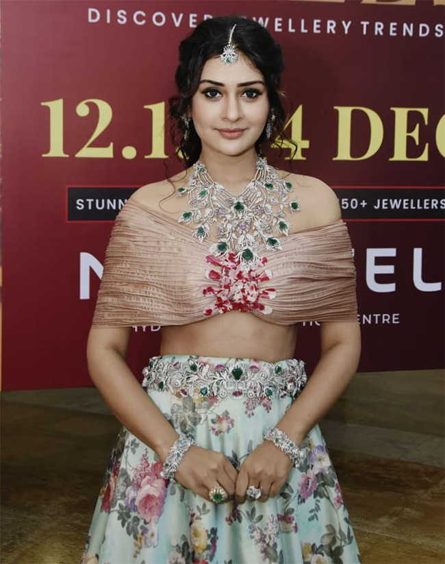 Actress Payal Rajput HiLife Jewels Exhibition Photos13