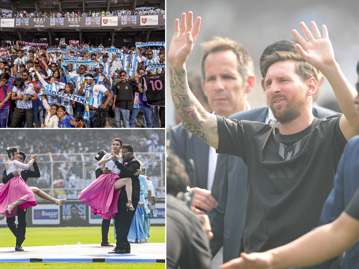 Footballer Lionel Messi in Kolkata Photos1