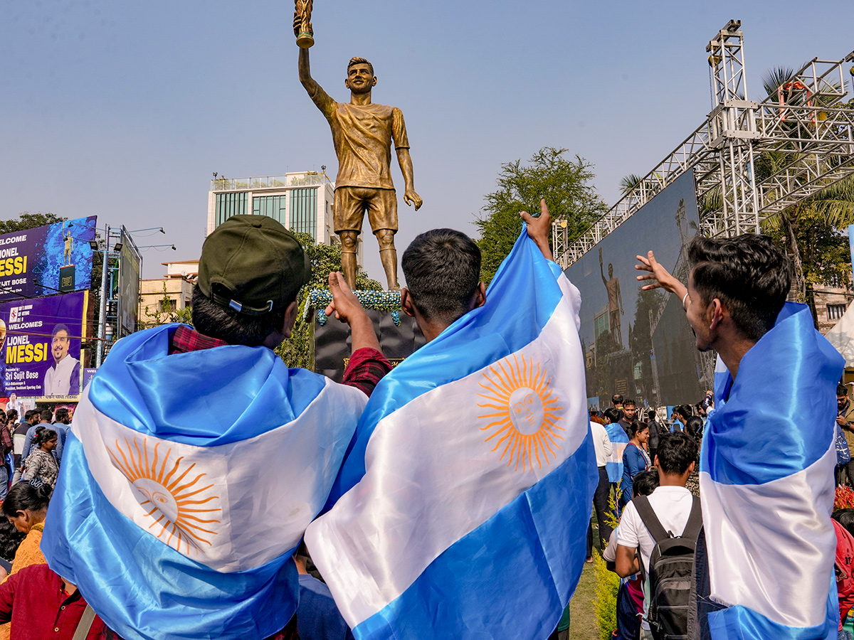 Footballer Lionel Messi in Kolkata Photos12