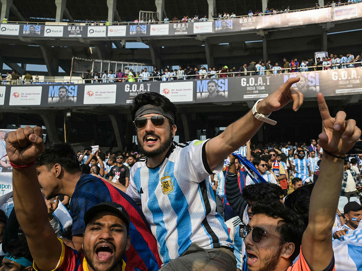 Footballer Lionel Messi in Kolkata Photos15