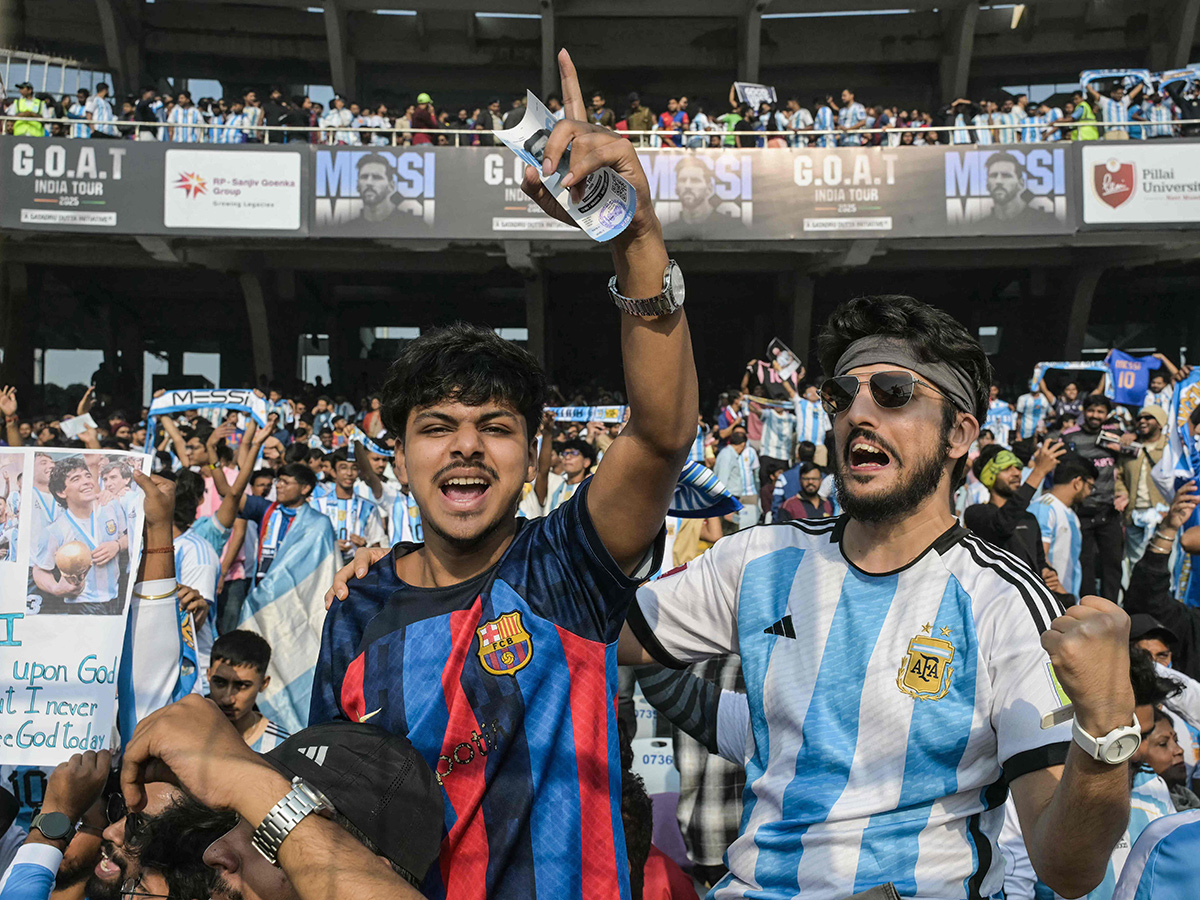 Footballer Lionel Messi in Kolkata Photos16