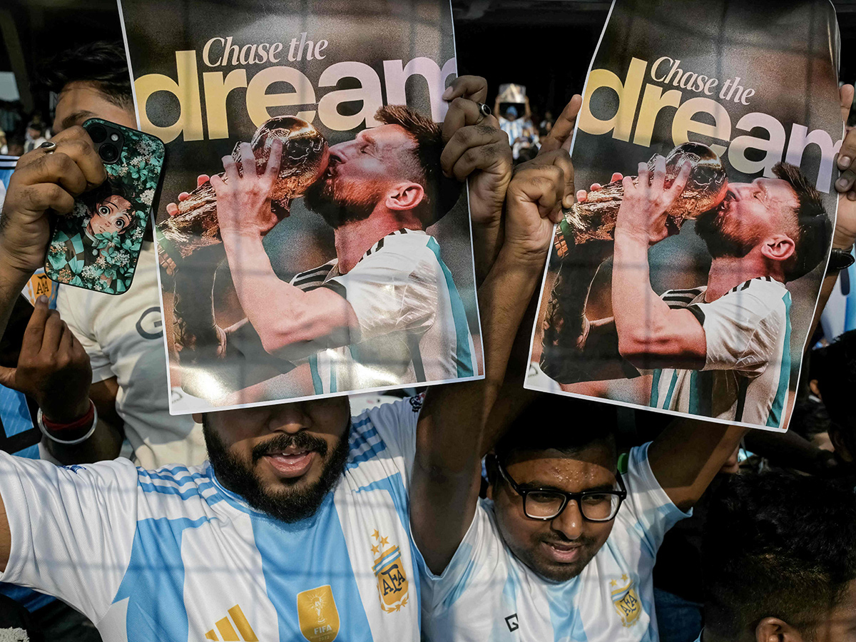 Footballer Lionel Messi in Kolkata Photos17