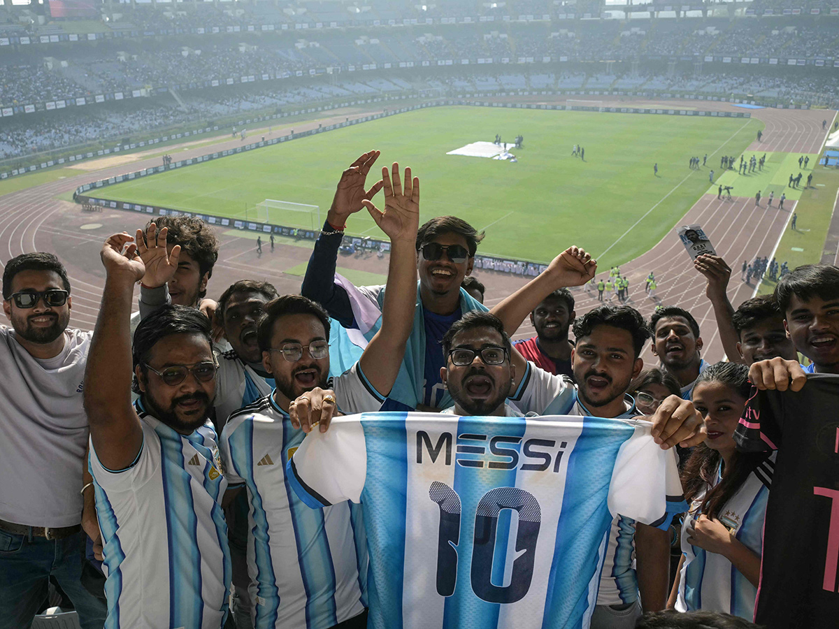 Footballer Lionel Messi in Kolkata Photos18