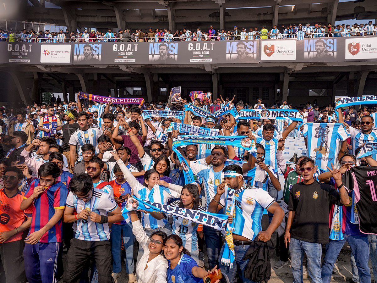 Footballer Lionel Messi in Kolkata Photos19