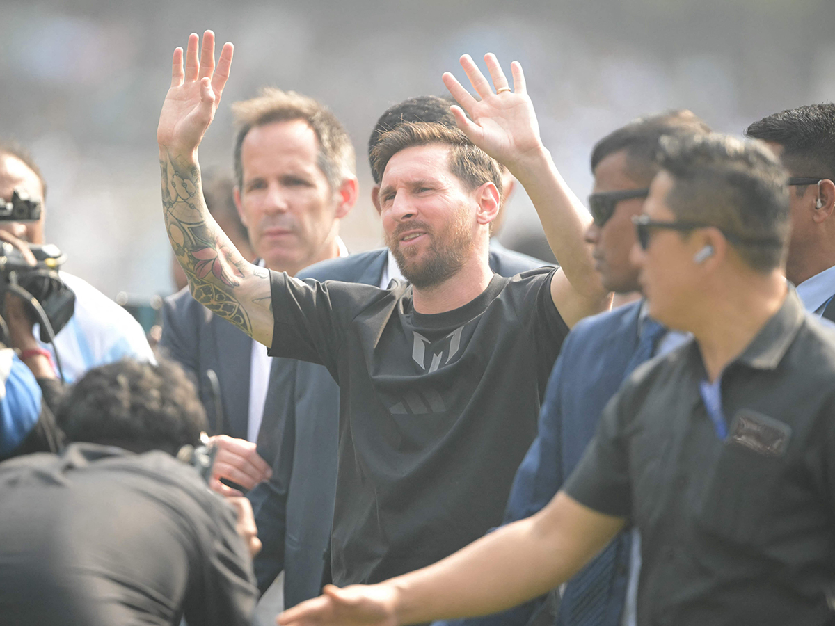 Footballer Lionel Messi in Kolkata Photos2