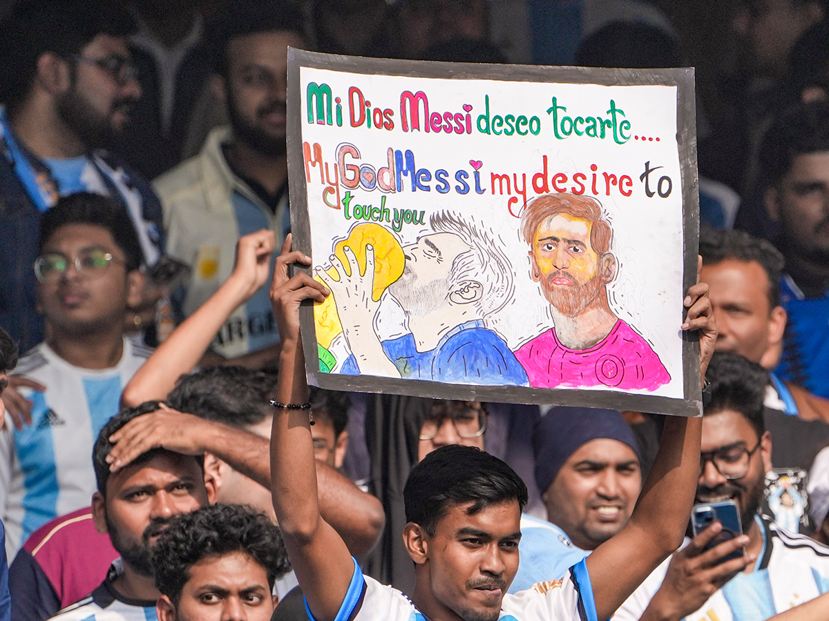 Footballer Lionel Messi in Kolkata Photos3