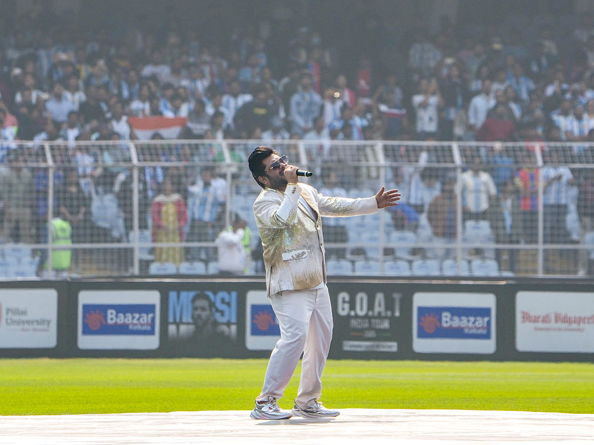 Footballer Lionel Messi in Kolkata Photos7