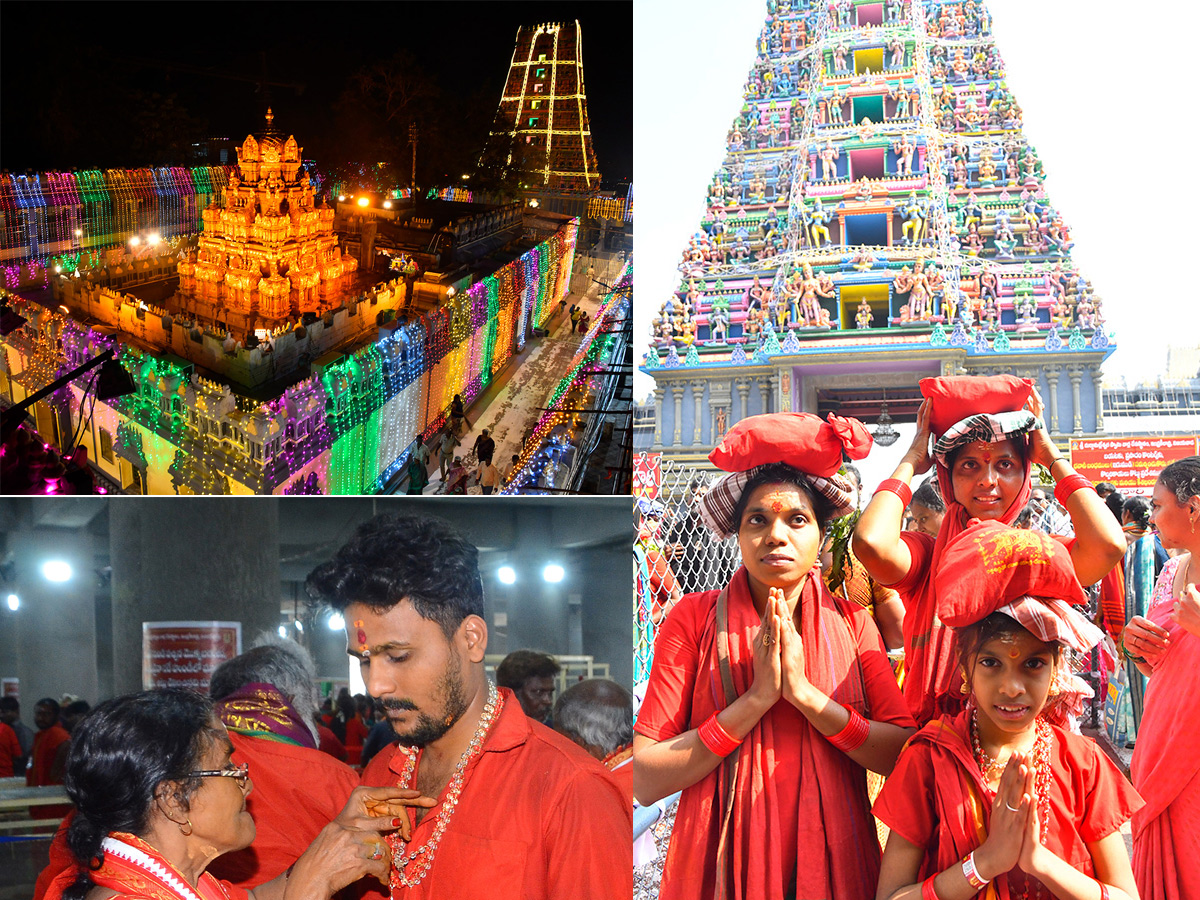 Heavy Rush of Bhavani Deeksha Viraman on Indrakeeladri1