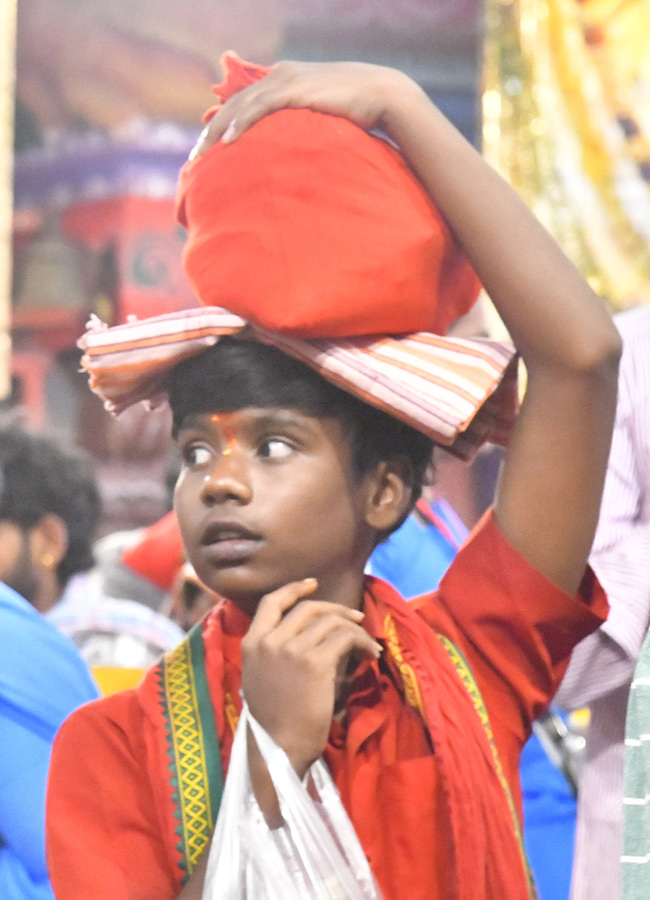 Heavy Rush of Bhavani Deeksha Viraman on Indrakeeladri22