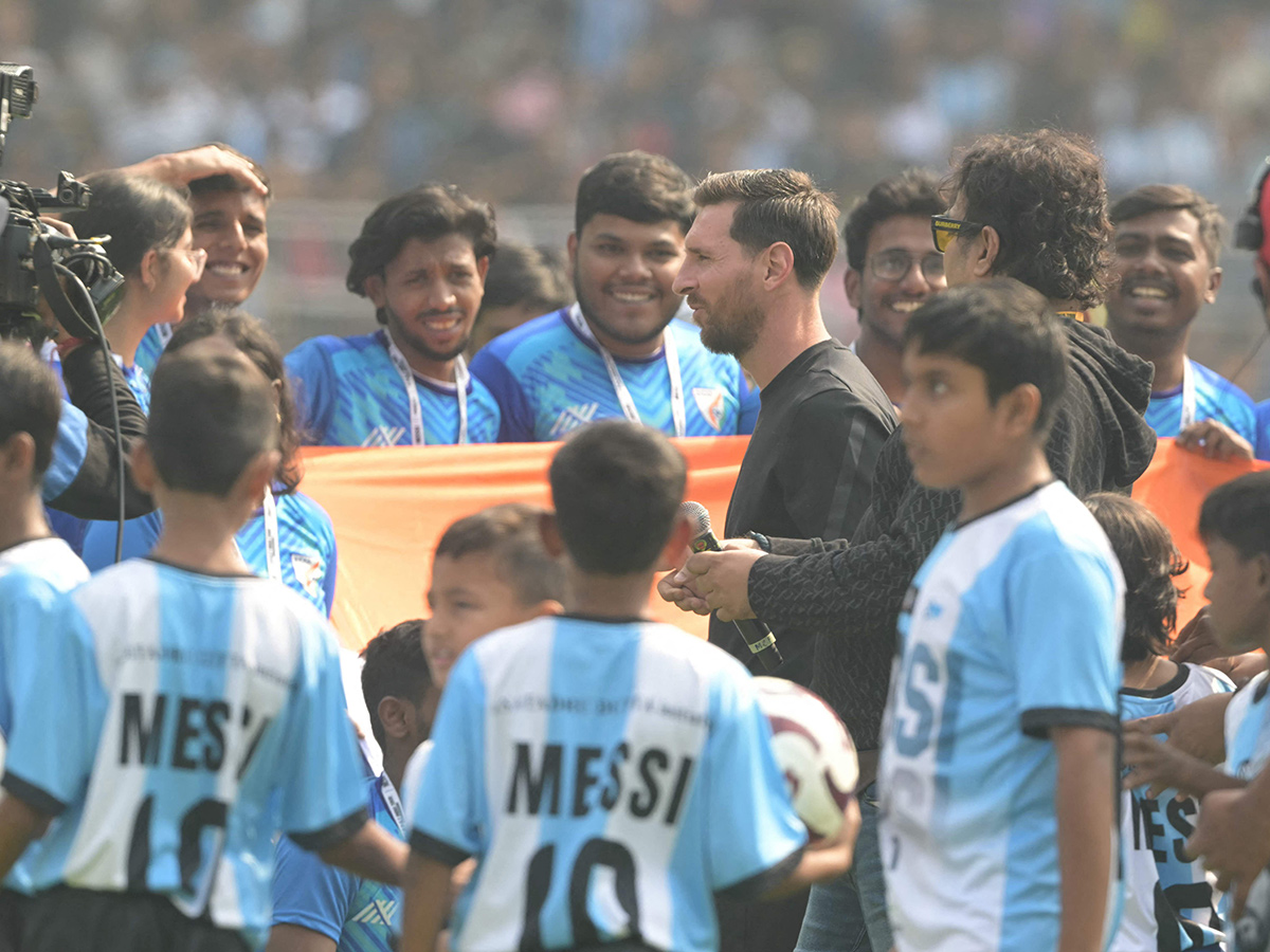 Footballer Lionel Messi in Kolkata Photos22