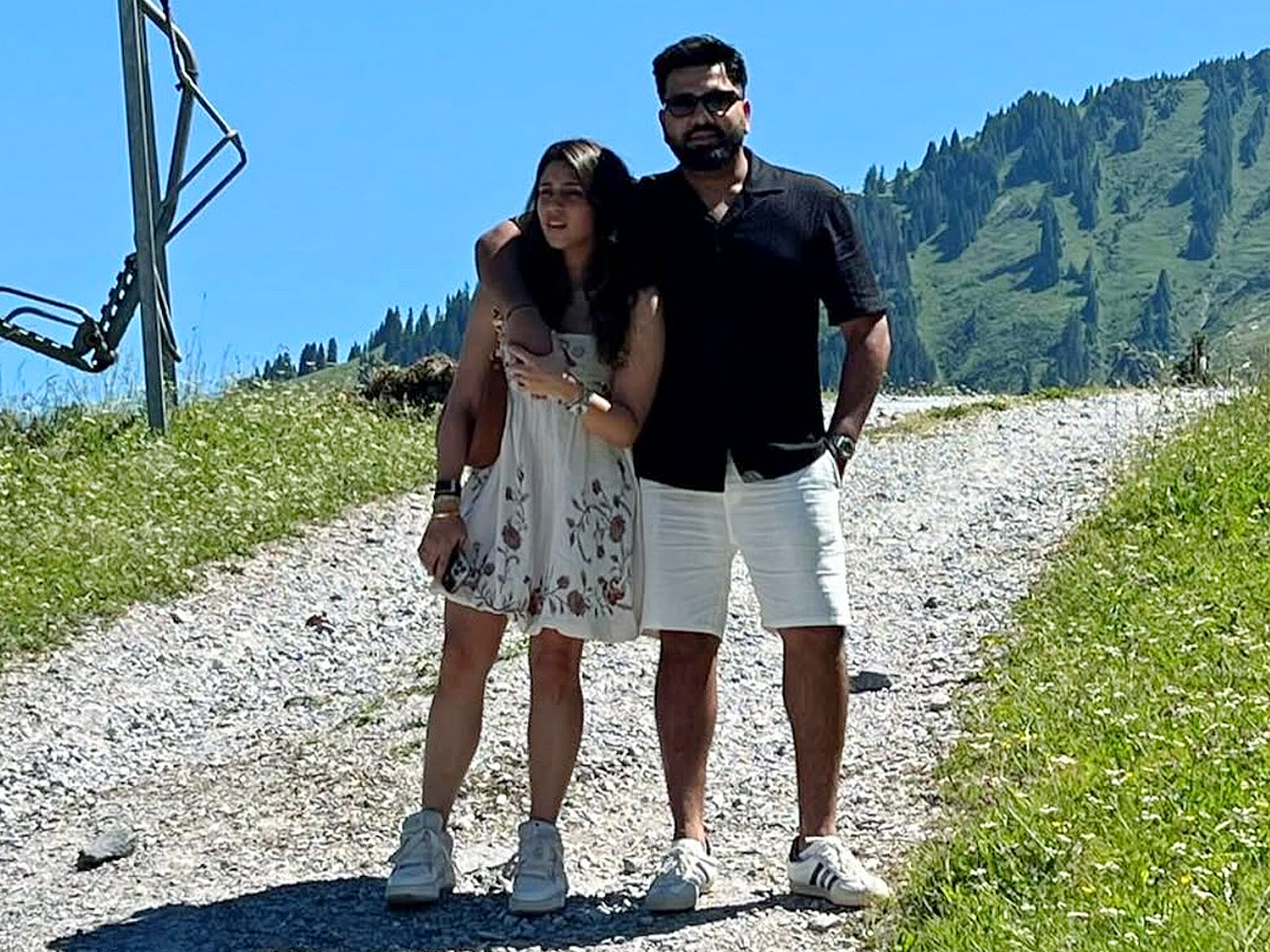 Rohit Sharma pens heartfelt wedding Anniversary Note for wife Ritika Sajdeh Photos12