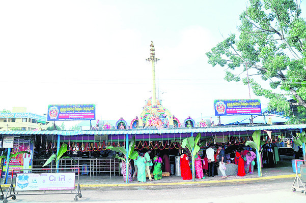 పెద్దమ్మతల్లి ఆలయంలో నేటి నుంచి పవిత్రోత్సవాలు1