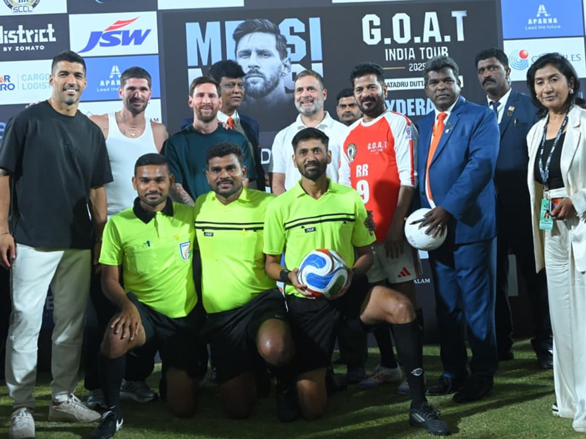 Uppal electrifying atmosphere Hyderabad chanted the Messi mantra (Photos)14