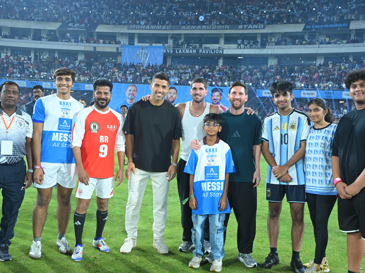 Uppal electrifying atmosphere Hyderabad chanted the Messi mantra (Photos)9
