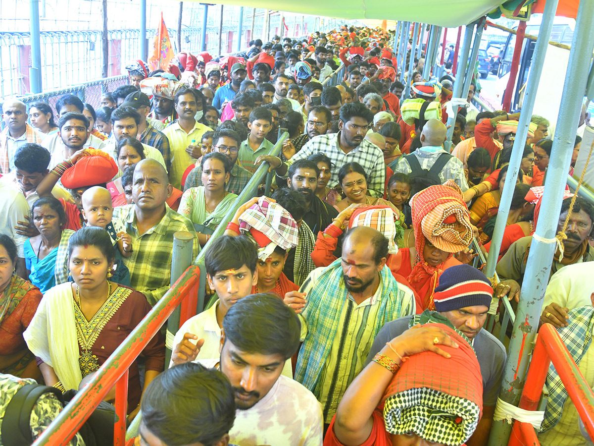 Bhavani Deeksha Viramana at Indrakeeladri Photos4