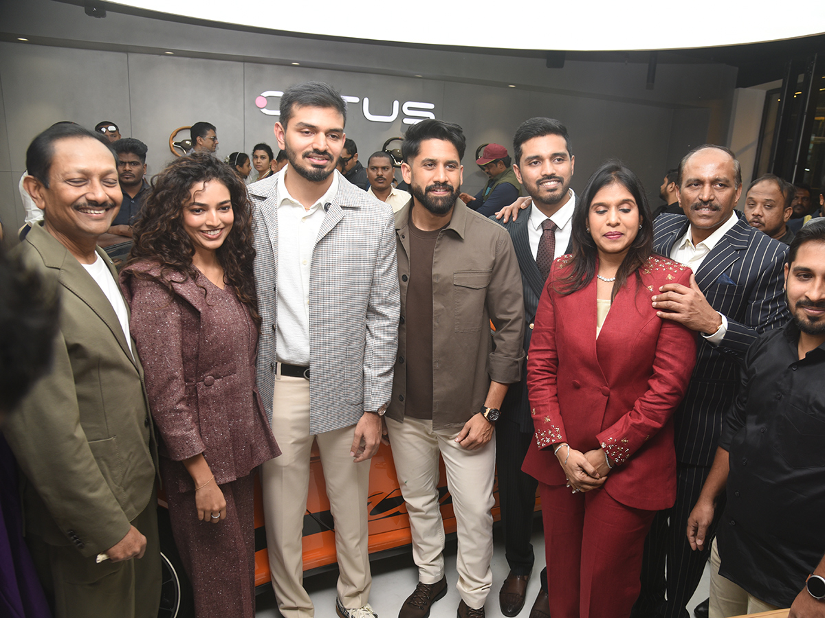 Naga Chaitanya at a luxury interior designer studio10