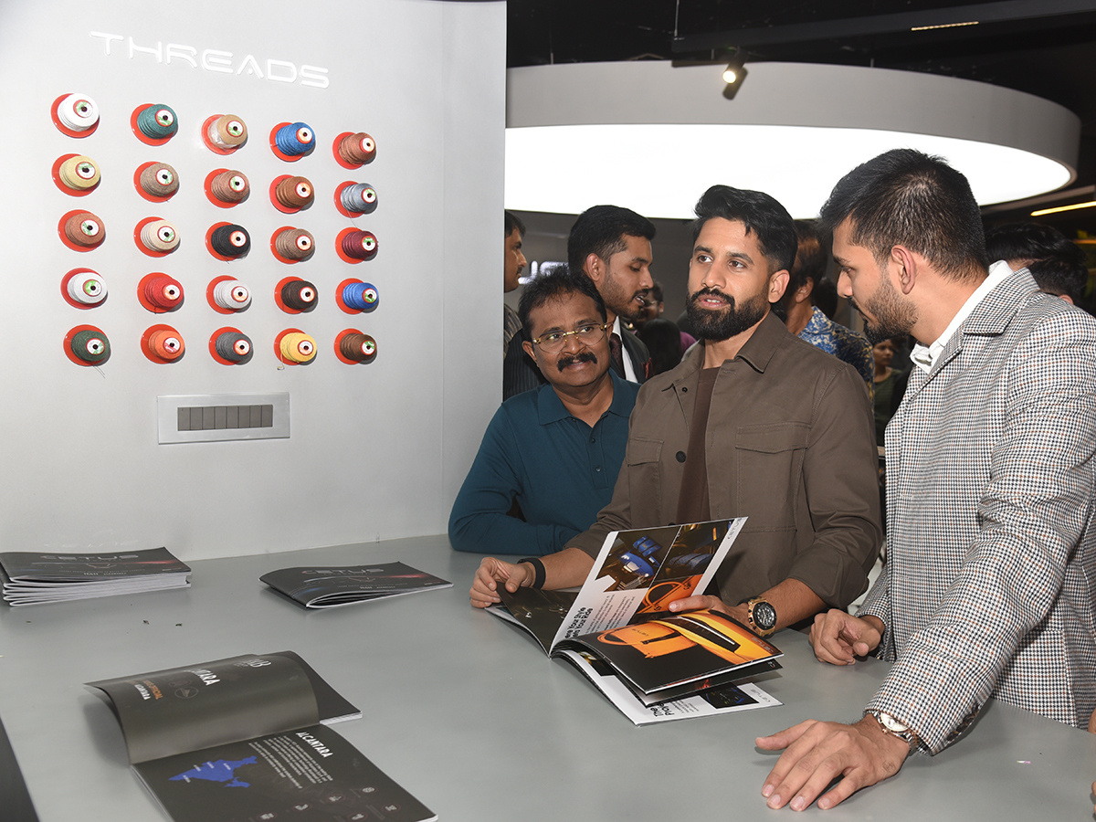 Naga Chaitanya at a luxury interior designer studio13