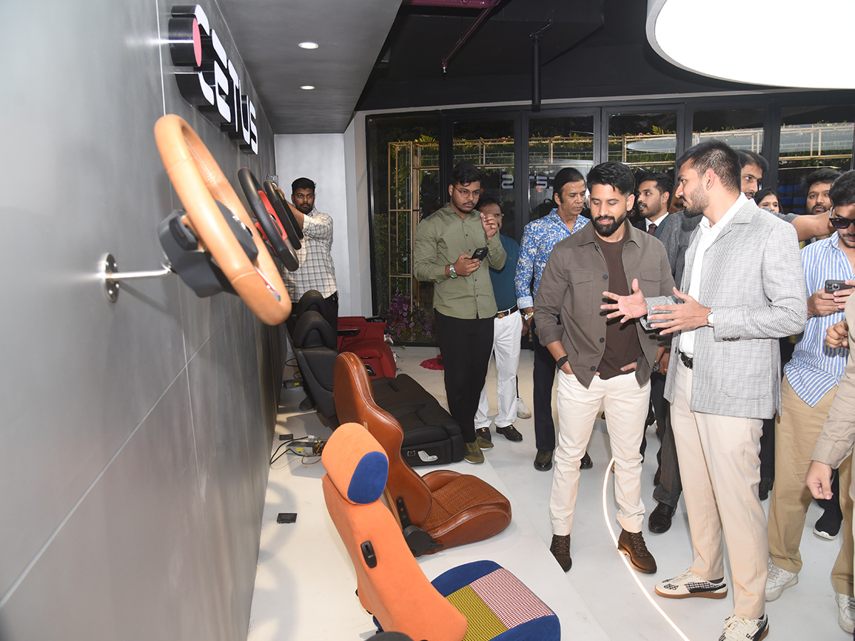 Naga Chaitanya at a luxury interior designer studio2