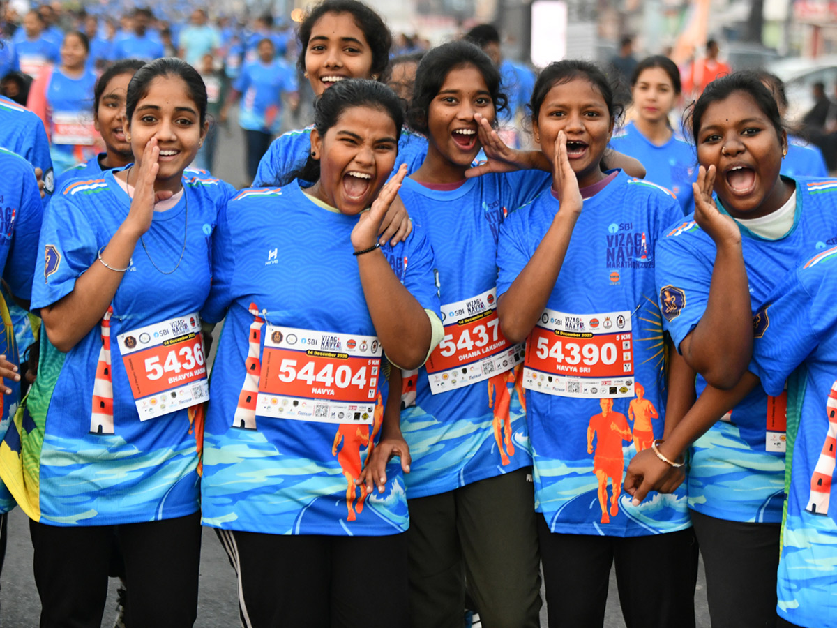 Navy Mera Dhan 42K Run Rally At Visakhapatnam13