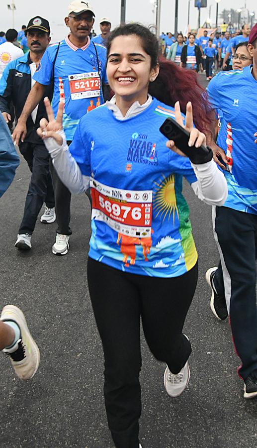Navy Mera Dhan 42K Run Rally At Visakhapatnam18