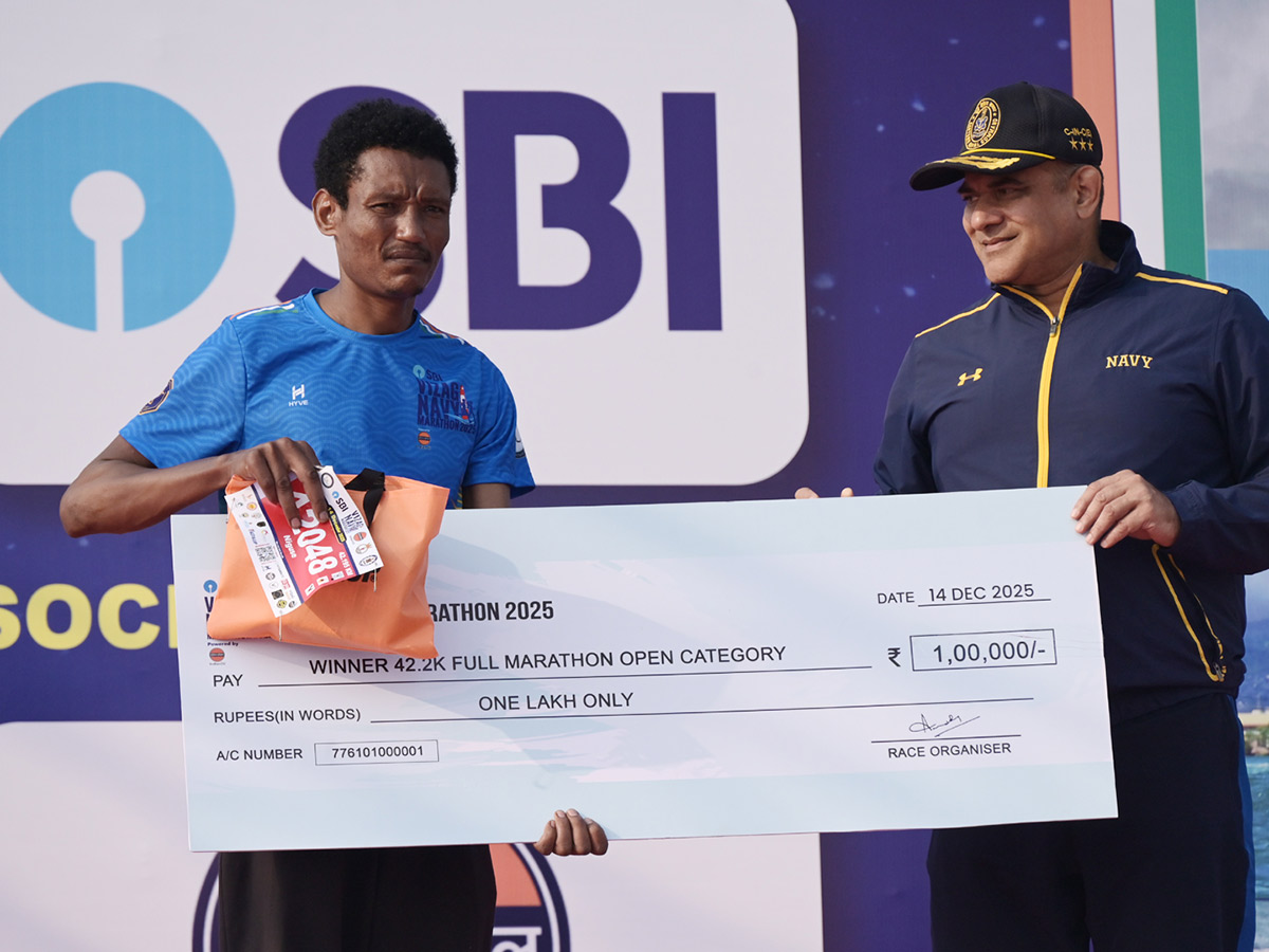 Navy Mera Dhan 42K Run Rally At Visakhapatnam4