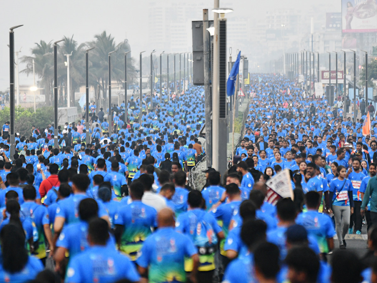 Navy Mera Dhan 42K Run Rally At Visakhapatnam7