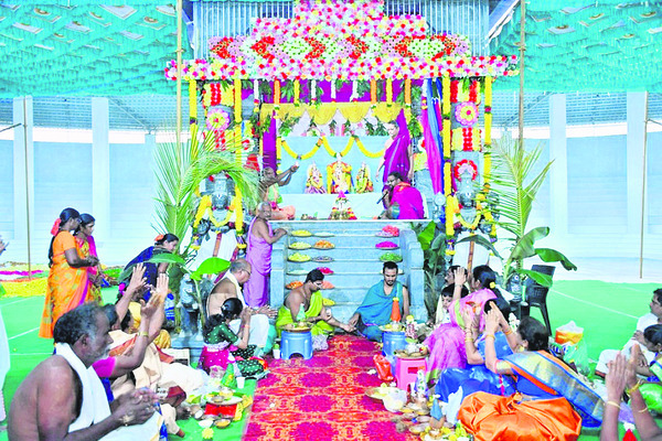 జమలాపురంలో శ్రీవేంకటేశ్వర వ్రతకల్ప ఉత్సవం
2