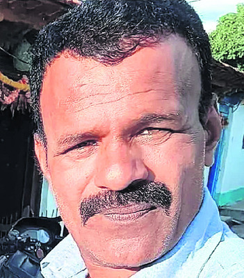 గుండెపోటుతో  అన్నదాత మృతి1