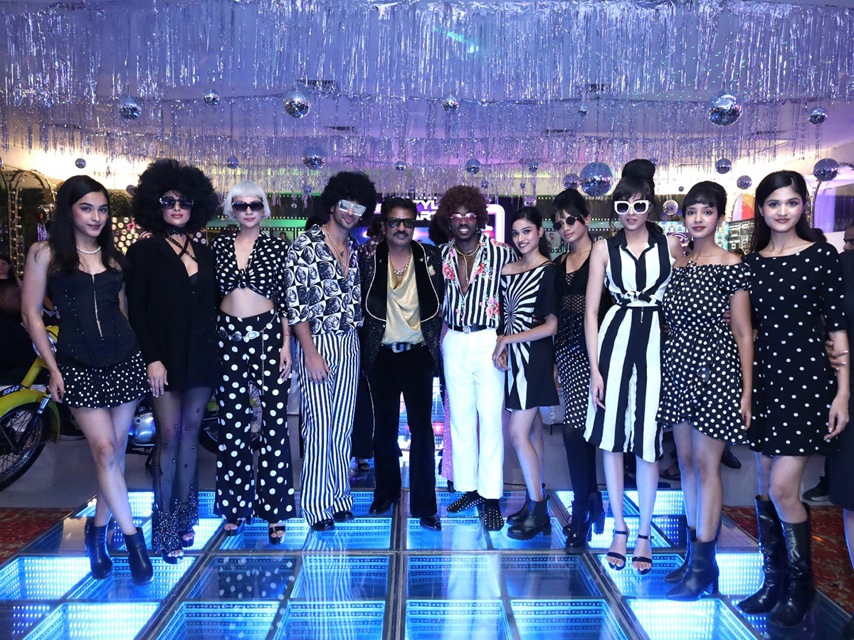 Retro Edition Style Theme Party and Fashion Show Celebrities Dazzle25