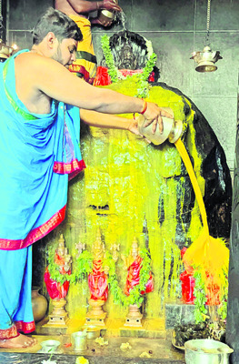 నారసింహునికి పంచామృతాభిషేకాలు 2