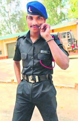 ఇనుప పైపు పడి వ్యక్తికి గాయాలు 1