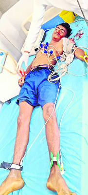 వాహనం ఢీకొని యువకుడి మృతి   1