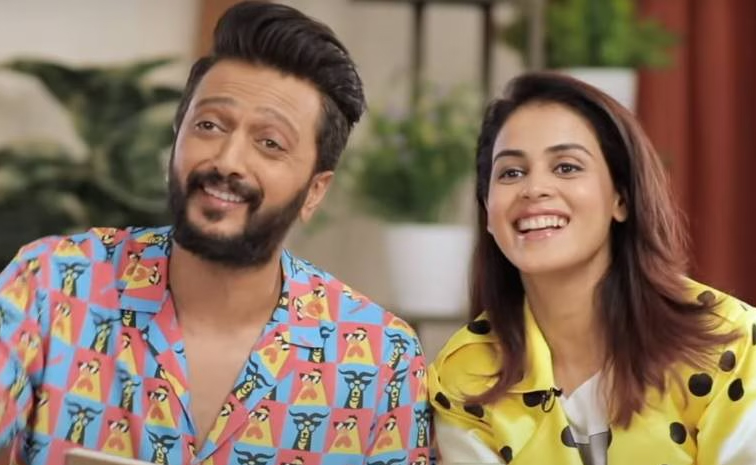 Bollywood Actress Genelia shared heartfelt birthday posts for Her husband, Riteish Deshmukh Photos14