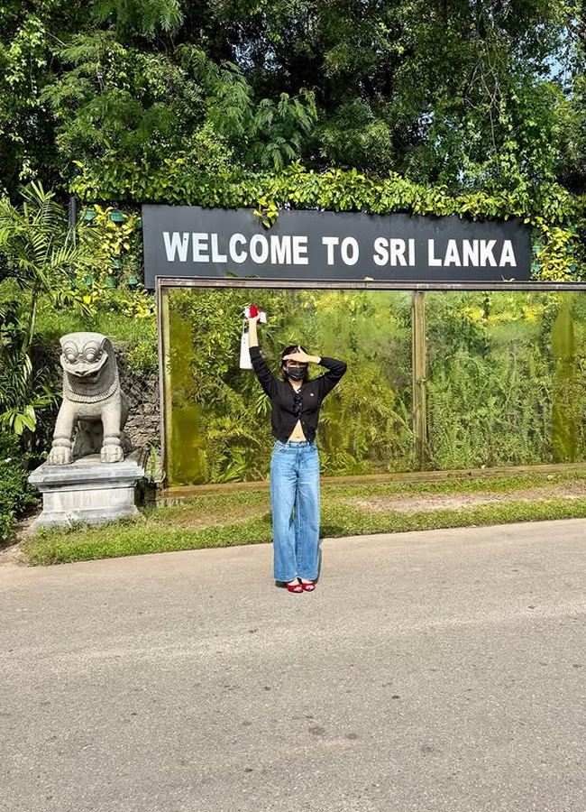 Actress Rashmika on a trip to Sri Lanka with her girl gang (Photos)2