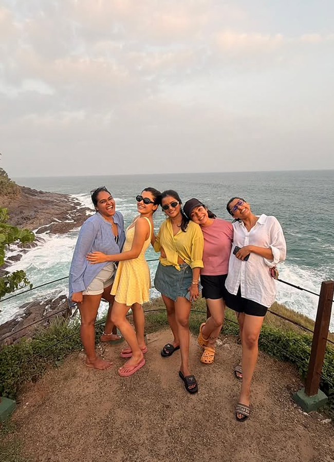 Actress Rashmika on a trip to Sri Lanka with her girl gang (Photos)8