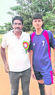 రాష్ట్రస్థాయి ఖోఖో  పోటీలకు ఎంపిక
3