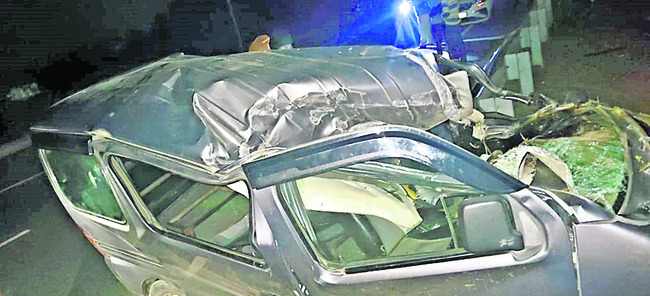 దంపతులను బలిగొన్న పొగమంచు1