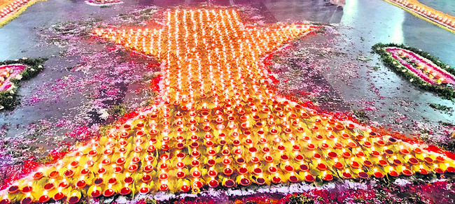 వైభవంగా సహస్ర దీపారాధన 1