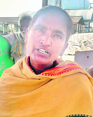 దిగుబడి రాలె 
1