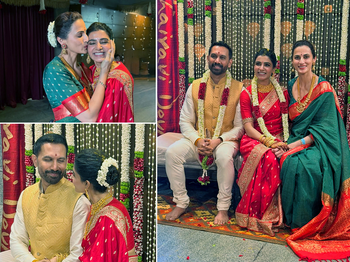 Samantha and Raj Nidimoru Wedding Photos Viral1