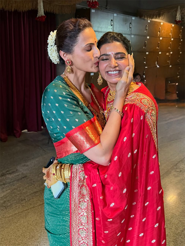 Samantha and Raj Nidimoru Wedding Photos Viral12