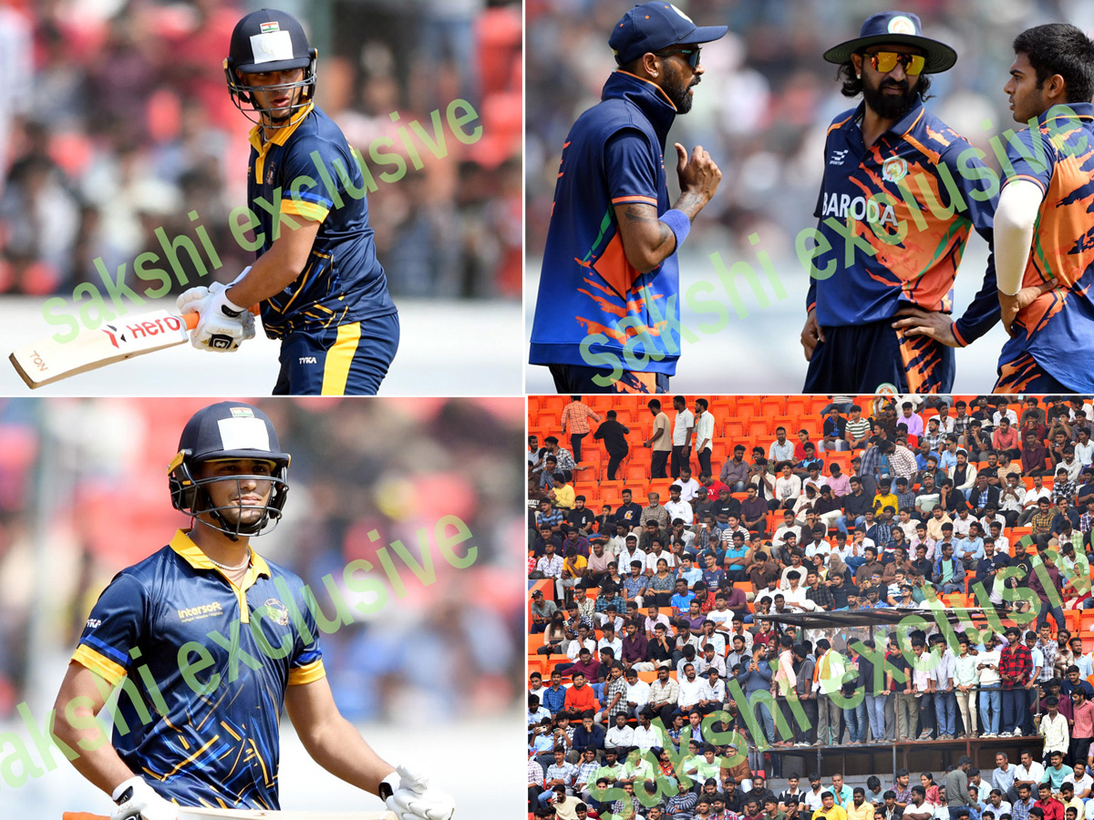 Syed Mushtaq Ali Trophy 2025 In uppal Stadium Photos1