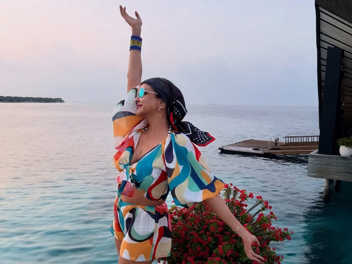 Tollywood stars enjoying themselves In the Maldives Photos2