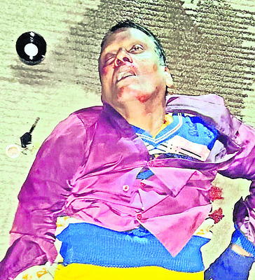 విద్యుత్‌ షాక్‌తో ఆవు మృతి 
2