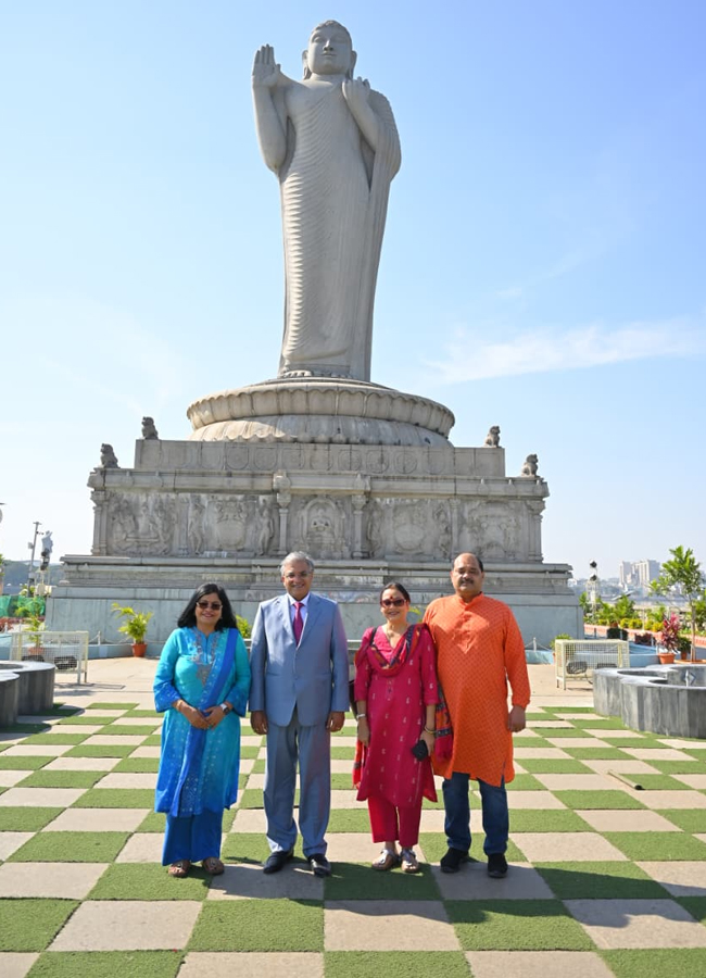 Chief Election Commissioner Gyanesh Kumar during his visit to the historic Golconda Fort on Saturday12